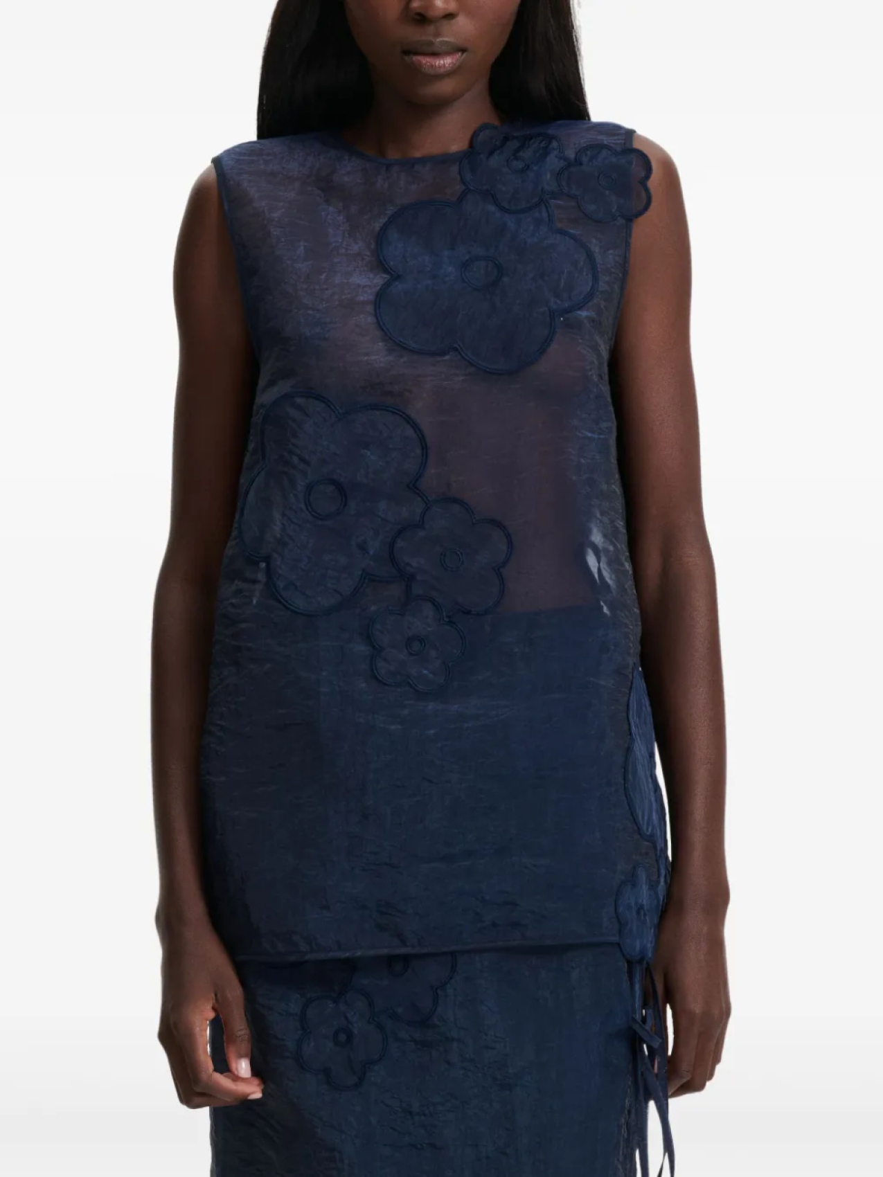 Блузка Альба Cecilie Bahnsen, синий
Блузка Альба Cecilie Bahnsen, синий