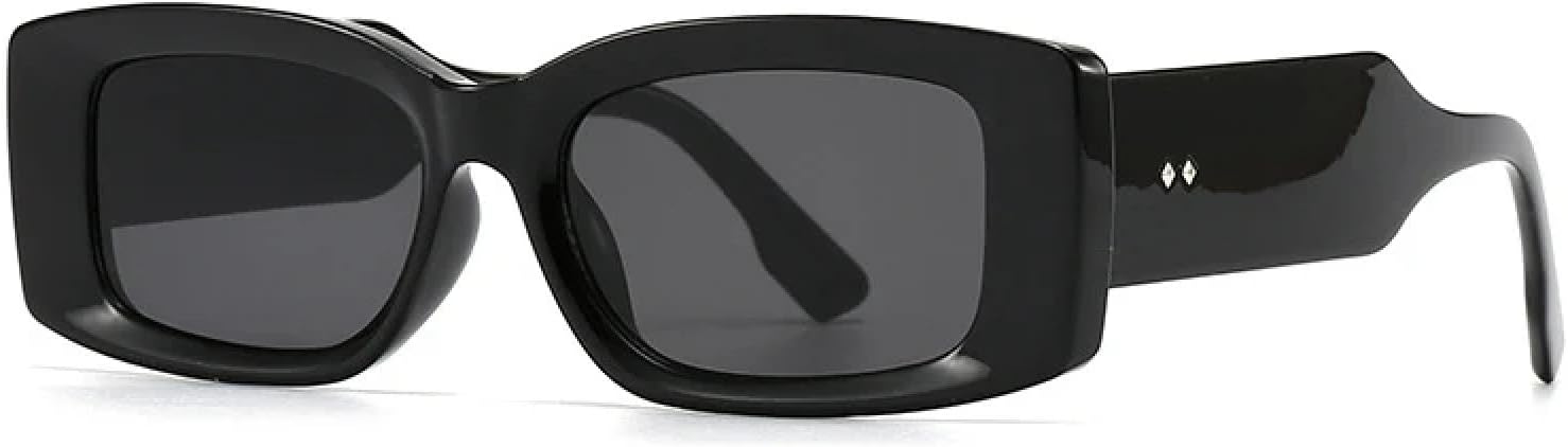 Модные прямоугольные женские солнцезащитные очки класса люкс в стиле ретро, конфетные цвета, прозрачный градиент, мужские очки с широкими дужками HHZZYVY, Black Gray
Модные прямоугольные женские солнцезащитные очки класса люкс в стиле ретро, конфетные цвета, прозрачный градиент, мужские очки с широкими дужками HHZZYVY, Black Gray