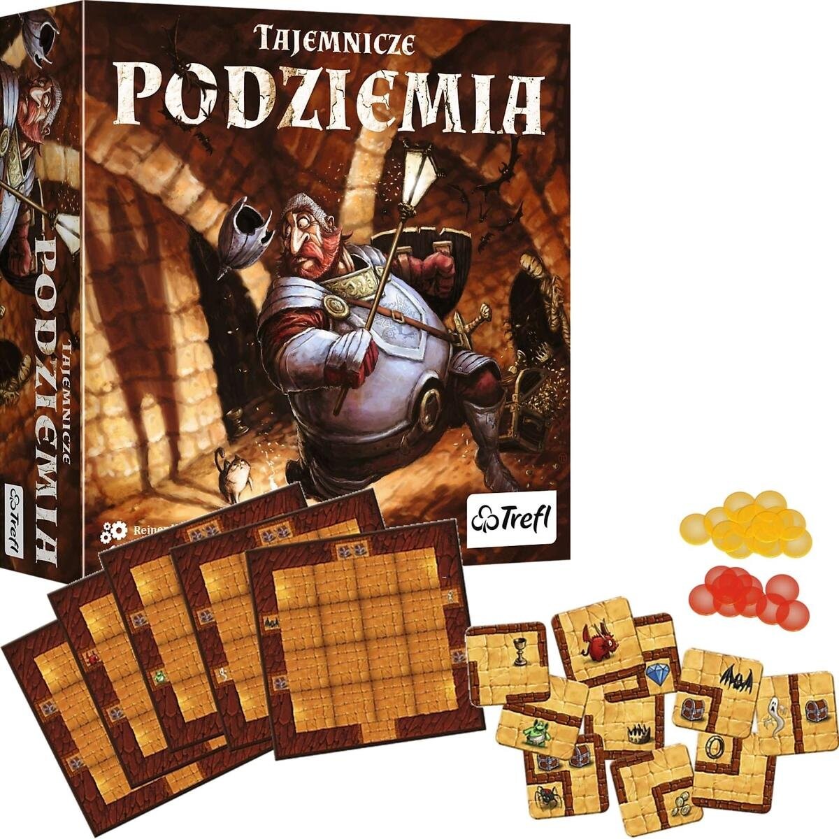 Mysterious Underground, 02305, настольная игра, Клубы Trefl
Mysterious Underground, 02305, настольная игра, Клубы Trefl