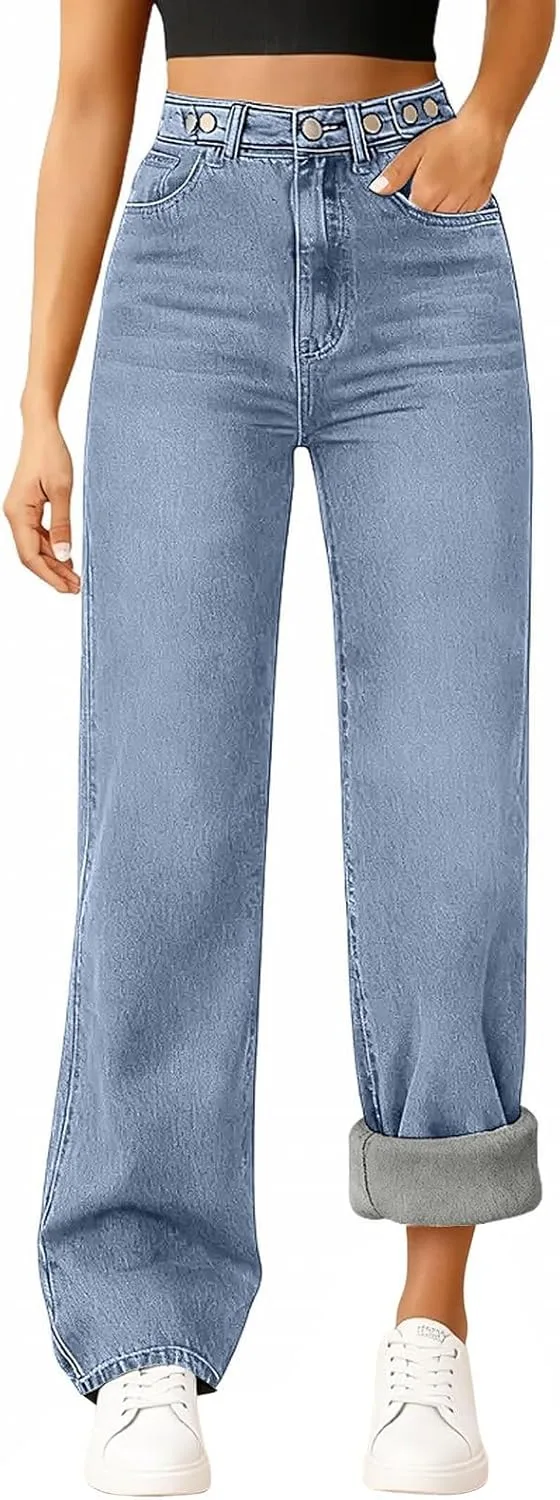 Женские джинсы с флисовой подкладкой Straight Leg LCMTWX
Женские джинсы с флисовой подкладкой Straight Leg LCMTWX