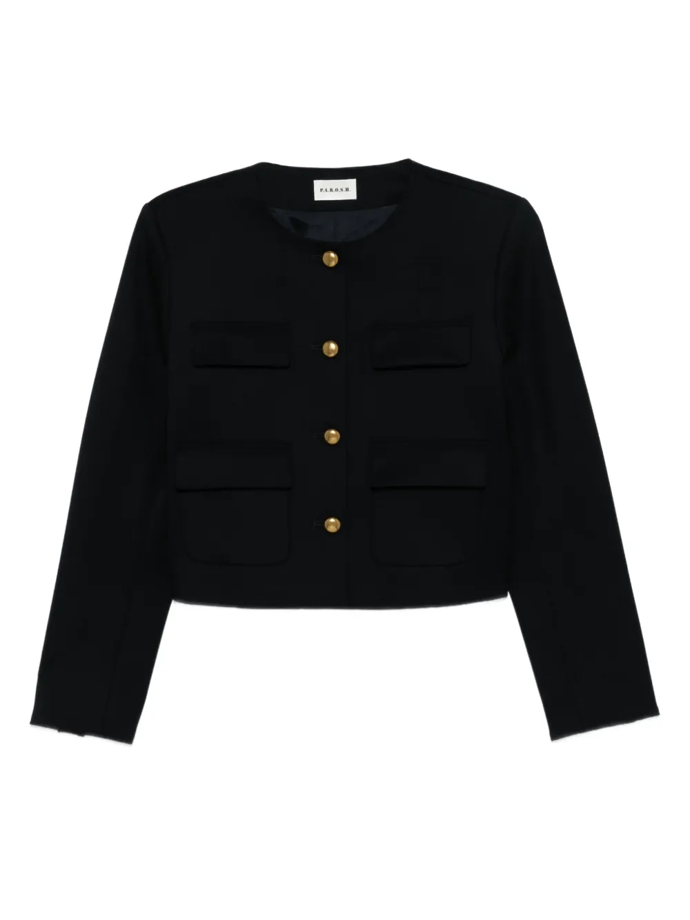 Укороченный жакет Liliuxy на пуговицах P.A.R.O.S.H., синий
Укороченный жакет Liliuxy на пуговицах P.A.R.O.S.H., синий