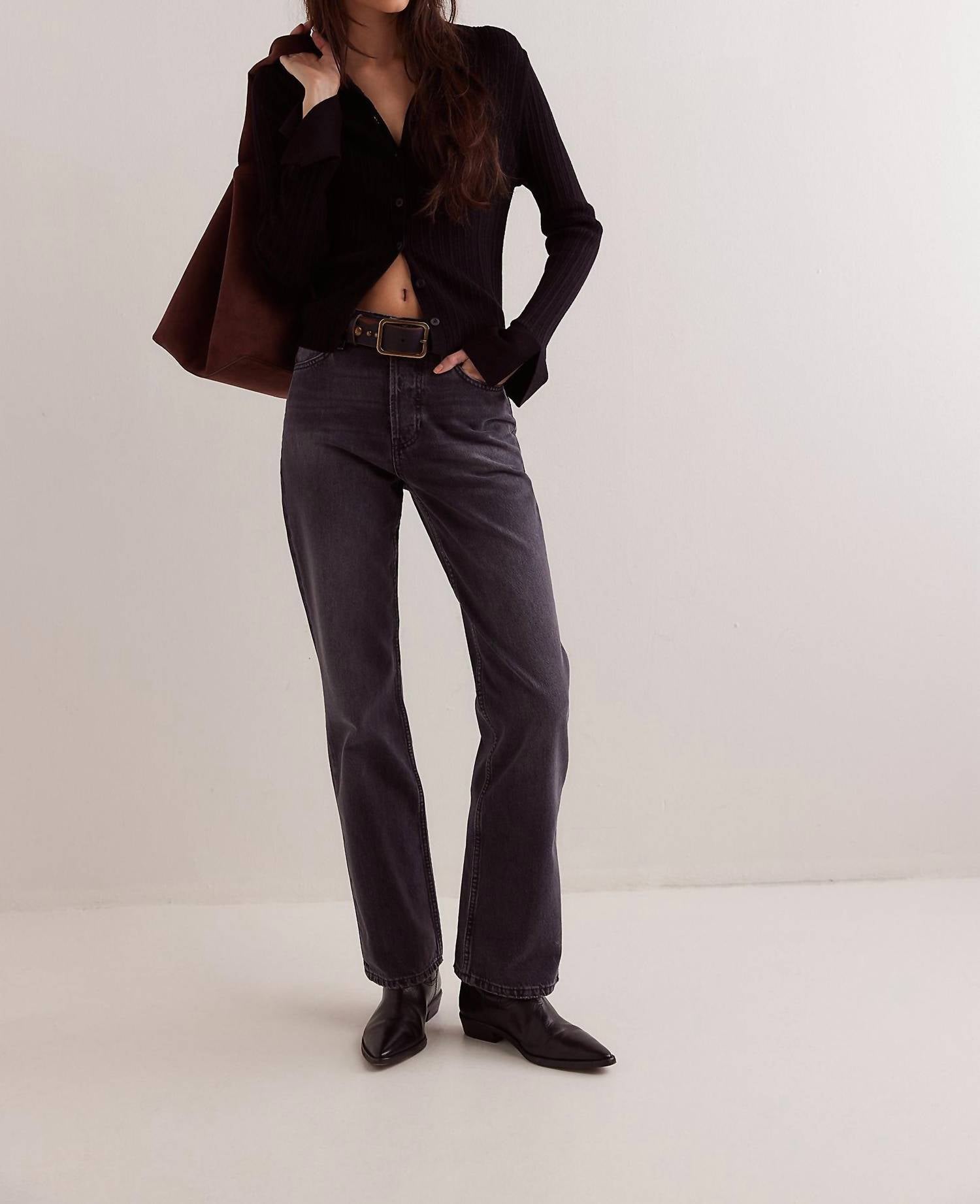 Холли джинсы-бойфренды черные Free People
Холли джинсы-бойфренды черные Free People