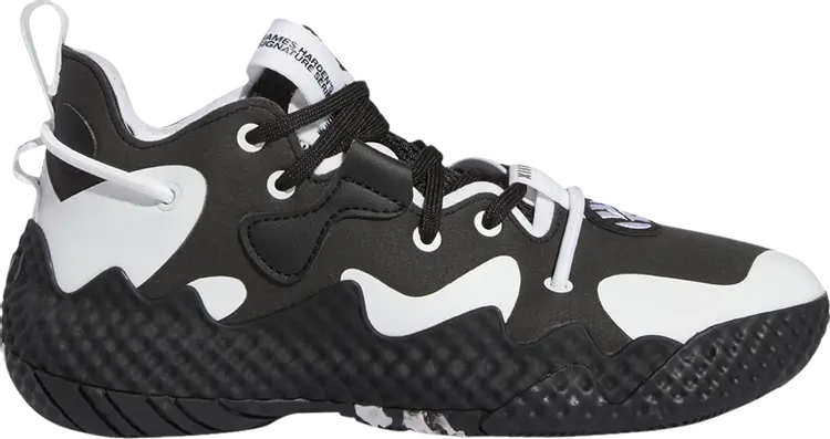 Кроссовки Adidas Harden Vol. 6 J 'Black White', черный
Кроссовки Adidas Harden Vol. 6 J 'Black White', черный