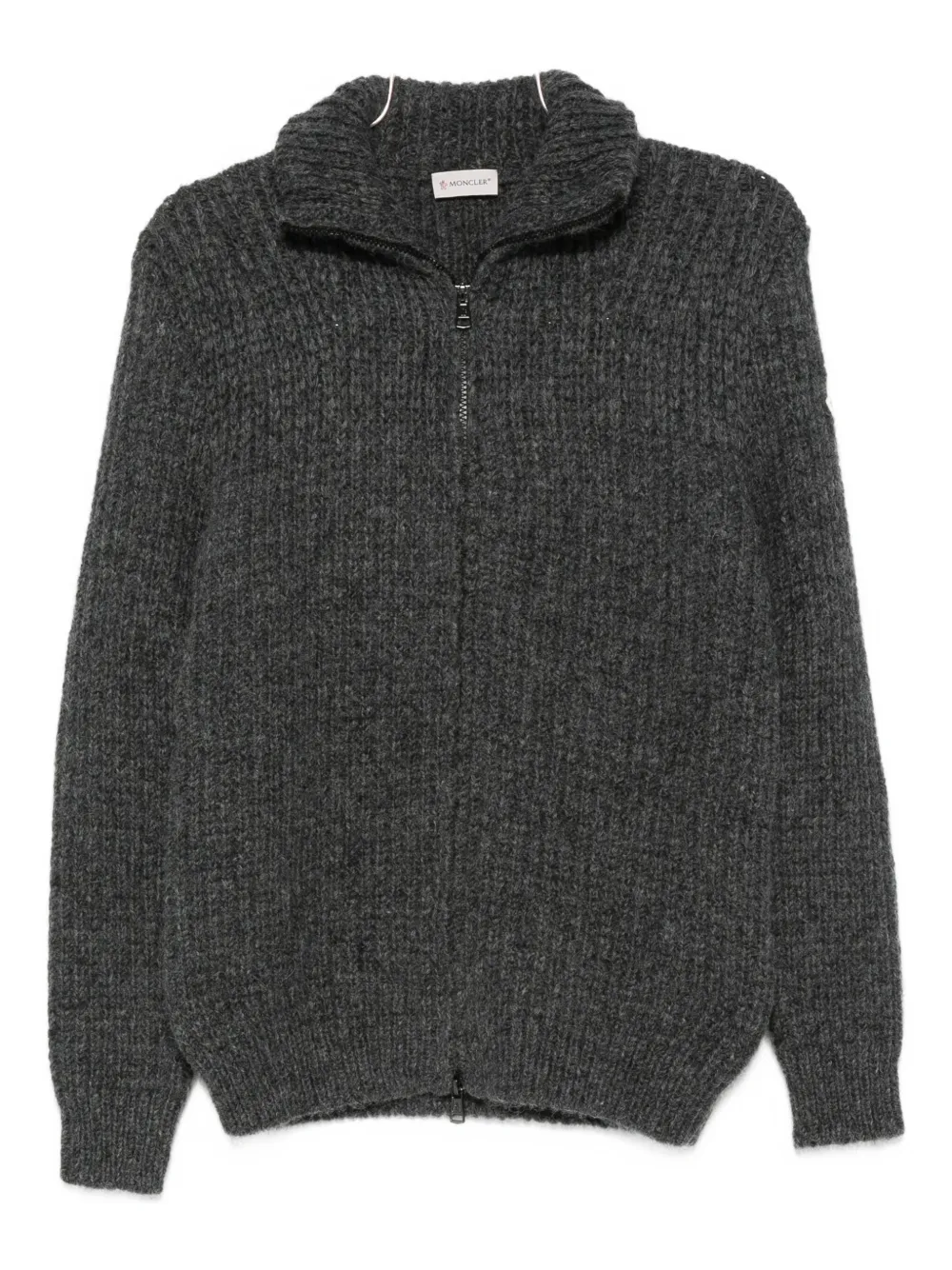 Кардиган на молнии в рубчик MONCLER, серый
Кардиган на молнии в рубчик MONCLER, серый