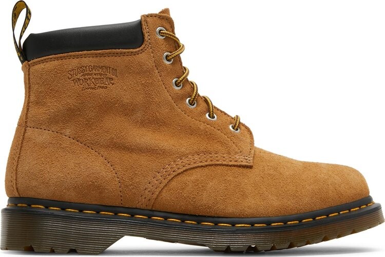 Ботинки мужские Dr. Martens x Stussy высокие кожаные, коричневый
Ботинки мужские Dr. Martens x Stussy высокие кожаные, коричневый