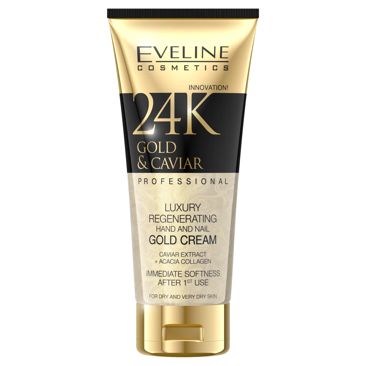Eveline Cosmetics 24K Gold Caviar крем для рук, 1 шт. 
Eveline Cosmetics 24K Gold Caviar крем для рук, 1 шт.