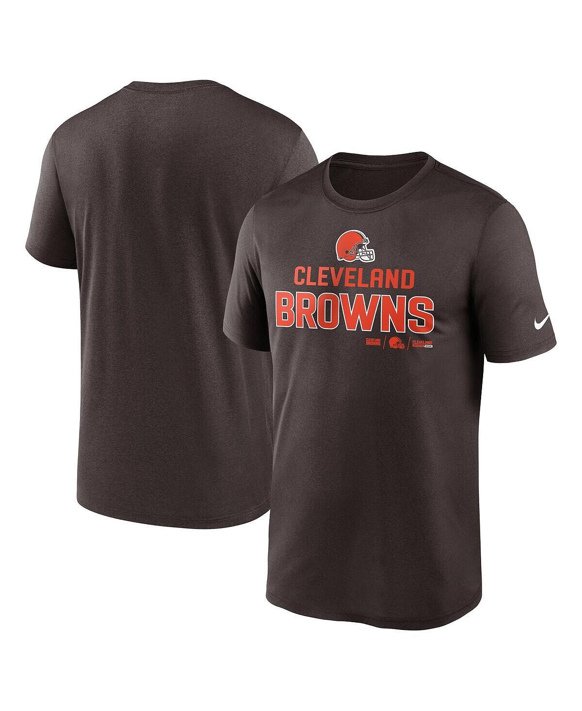 Мужская коричневая футболка cleveland browns legend community performance Nike, коричневый
Мужская коричневая футболка cleveland browns legend community performance Nike, коричневый