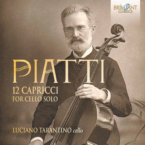 CD диск Piatti / Tarantino: 12 Capricci for Cello Solo
CD диск Piatti / Tarantino: 12 Capricci for Cello Solo