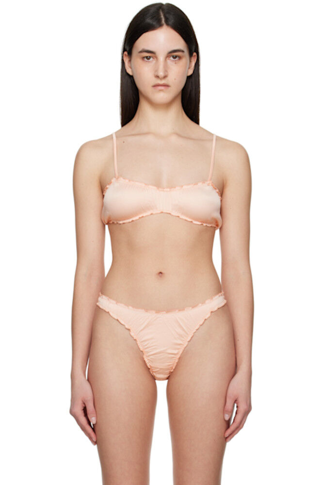 Розовый бюстгальтер с оборками Shadowplay
Розовый бюстгальтер с оборками Shadowplay