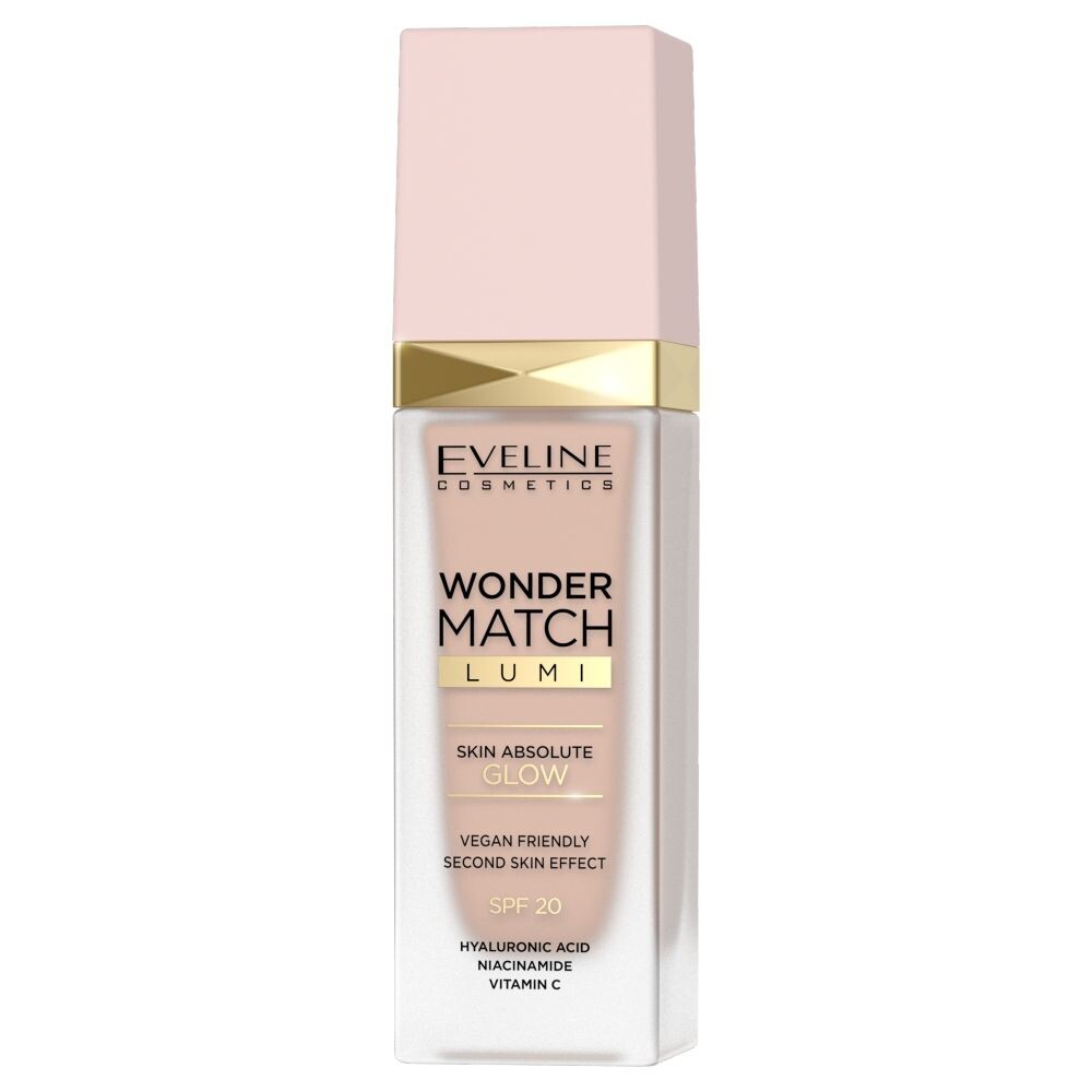 Eveline Wonder Match Lumi SPF20 Праймер для лица, 10 Vanilla
Eveline Wonder Match Lumi SPF20 Праймер для лица, 10 Vanilla