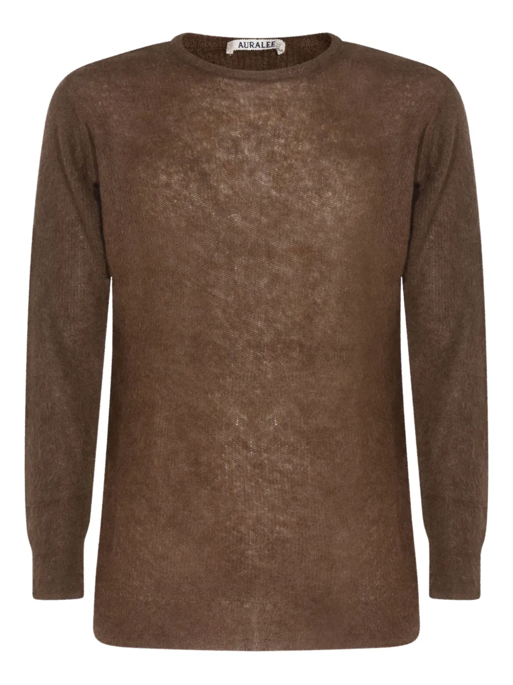 Свитер с длинными рукавами Auralee, коричневый
Свитер с длинными рукавами Auralee, коричневый