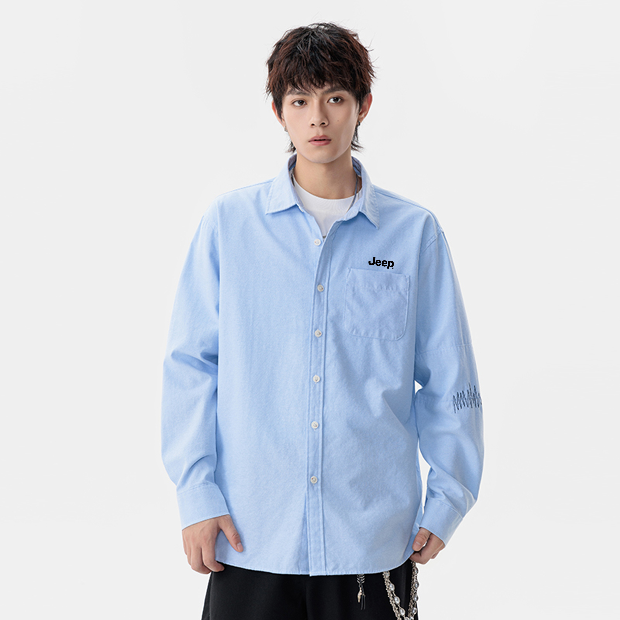 Рубашка Leisure Collection Unisex Lapel Thin Others Jeep, белый
Рубашка Leisure Collection Unisex Lapel Thin Others Jeep, белый