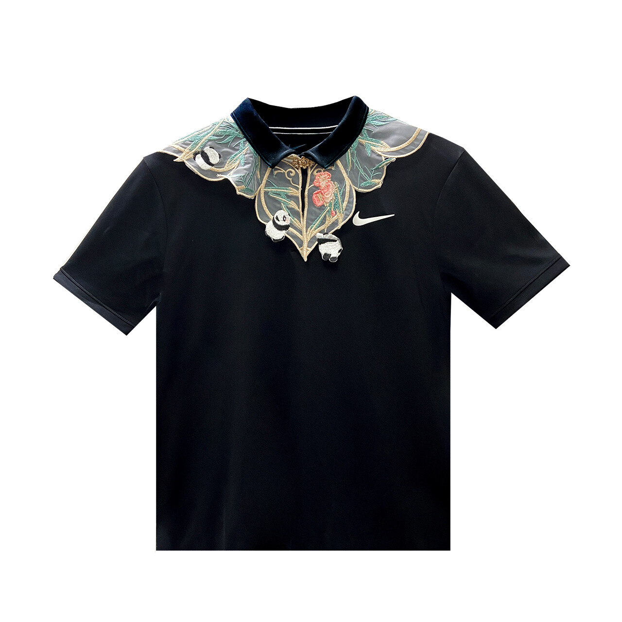 Рубашка поло Dri-FIT Victory унисекс черная Nike, черный 
Рубашка поло Dri-FIT Victory унисекс черная Nike, черный