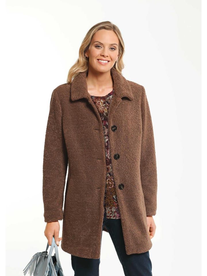 Короткий размер: Пальто Элегантное пальто из искусственного меха цвета верблюжьей шерсти GOLDNER
Короткий размер: Пальто Элегантное пальто из искусственного меха цвета верблюжьей шерсти GOLDNER