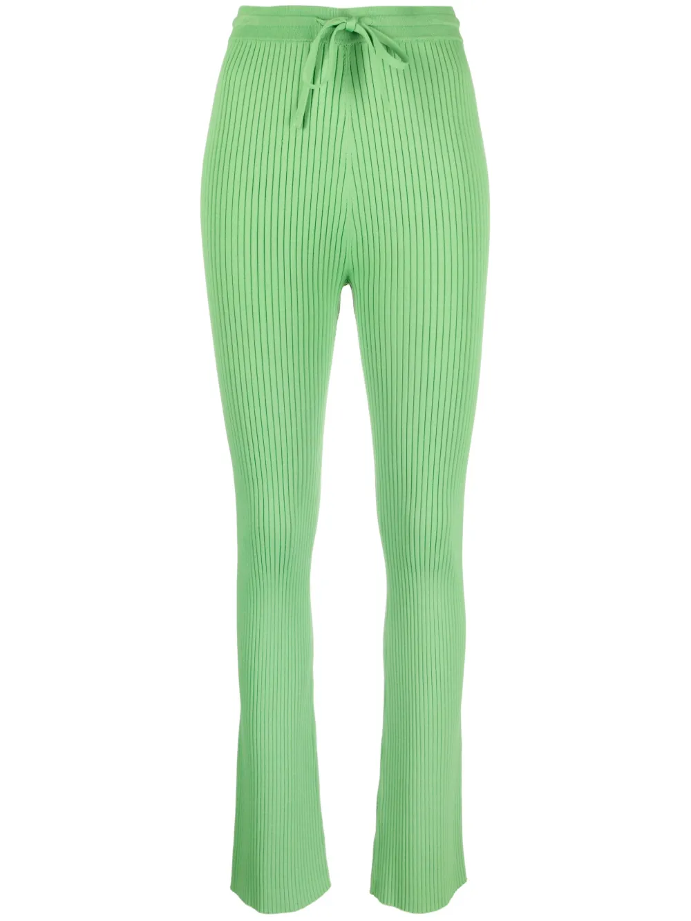 Расклешенные брюки Cornelie в рубчик Nanushka, зеленый
Расклешенные брюки Cornelie в рубчик Nanushka, зеленый
