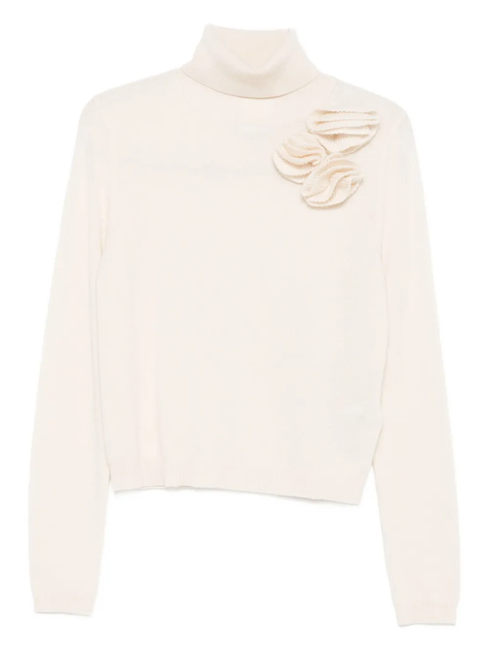 Декорированный свитер с высоким воротником ALLUDE, нейтральный
Декорированный свитер с высоким воротником ALLUDE, нейтральный