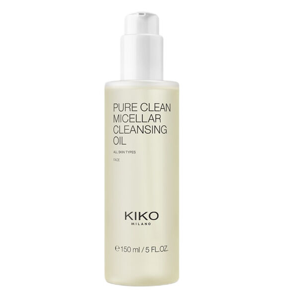 Мицеллярное масло для очищения и снятия макияжа, 150 мл Kiko Milano New pure clean micellar cleansing oil
Мицеллярное масло для очищения и снятия макияжа, 150 мл Kiko Milano New pure clean micellar cleansing oil