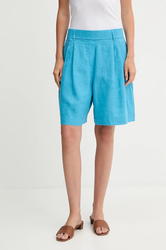 Льняные шорты United Colors Of Benetton, синий
Льняные шорты United Colors Of Benetton, синий