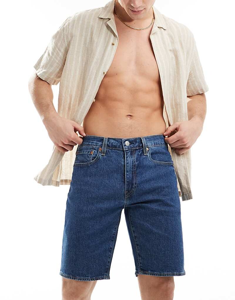 Levi's – 405 Performance Cool – темно-синие джинсовые шорты прямого кроя стандартного кроя
Levi's – 405 Performance Cool – темно-синие джинсовые шорты прямого кроя стандартного кроя