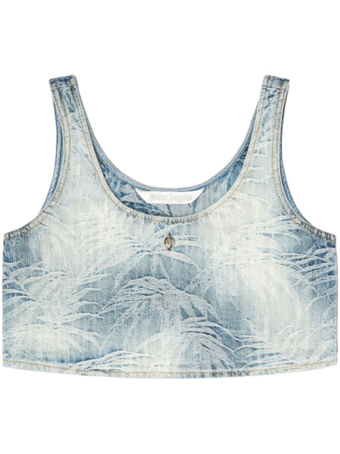 Palm Angels джинсовый топ Palms, синий
Palm Angels джинсовый топ Palms, синий