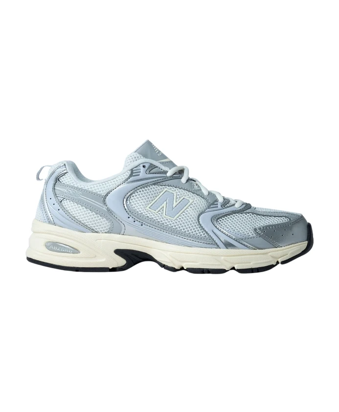 Кроссовки с сетчатыми и металлическими элементами New Balance, серый
Кроссовки с сетчатыми и металлическими элементами New Balance, серый