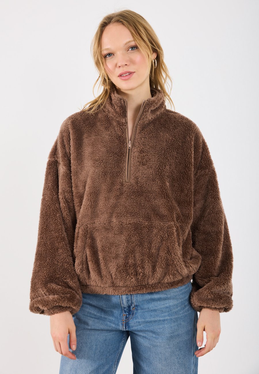 Джемпер Even&Odd Fleece jumper, Brown/Taupe
Джемпер Even&Odd Fleece jumper, Brown/Taupe