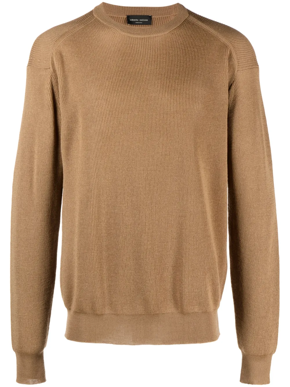 Джемпер фактурной вязки Roberto Collina, коричневый
Джемпер фактурной вязки Roberto Collina, коричневый