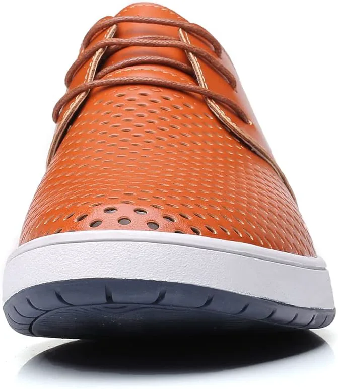 Мужские летние туфли LLTMALL Oxford с вырезами, дышащие с шнуровкой, плоские кроссовки, коричневый
Мужские летние туфли LLTMALL Oxford с вырезами, дышащие с шнуровкой, плоские кроссовки, коричневый