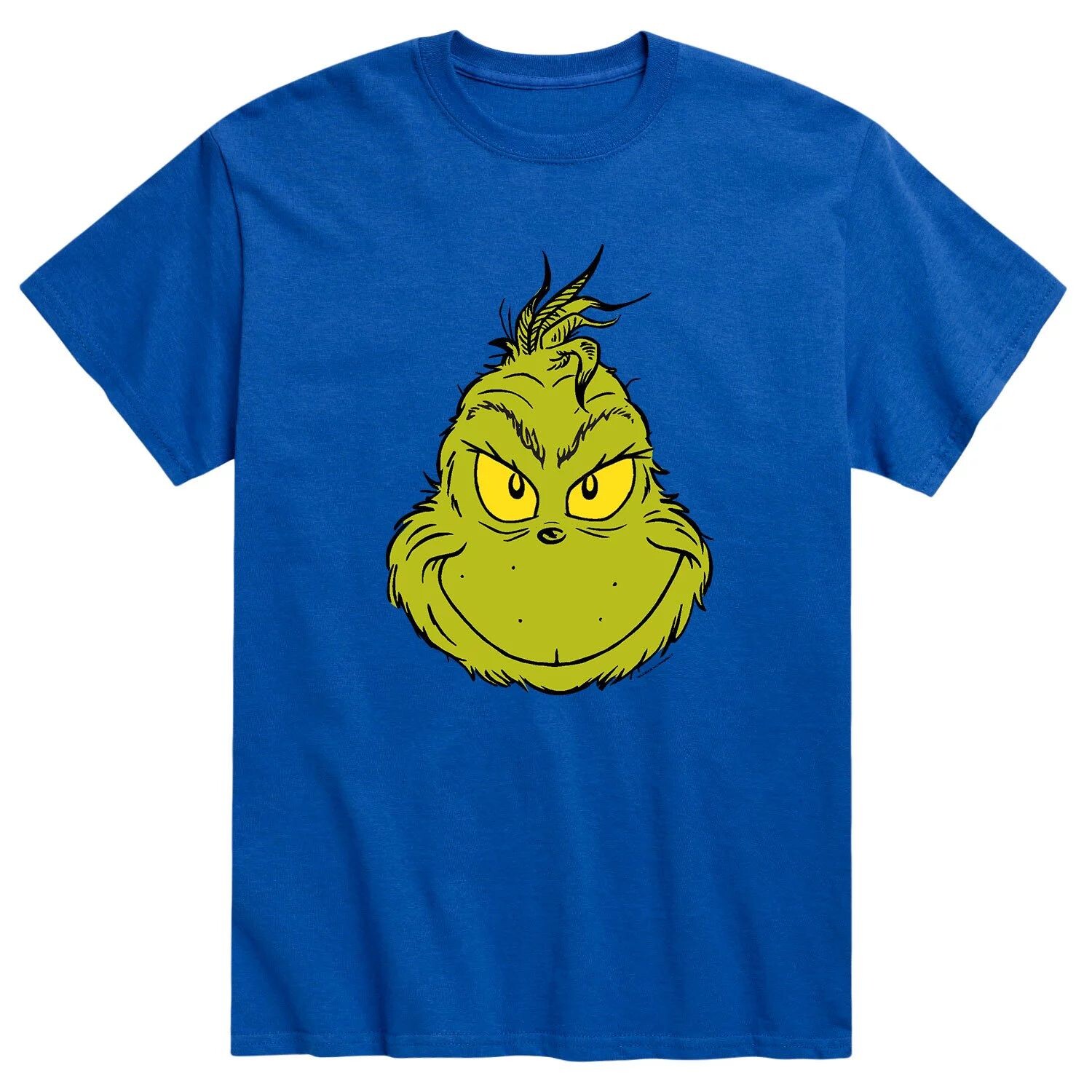 Мужская футболка Dr. Seuss The Grinch Face Licensed Character 
Мужская футболка Dr. Seuss The Grinch Face Licensed Character