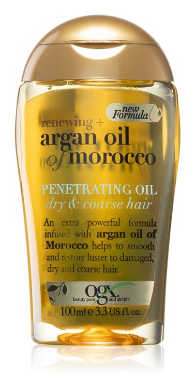 Питательное масло для сухих, трудно поддающихся укладке волос OGX Argan Oil Of Morocco
Питательное масло для сухих, трудно поддающихся укладке волос OGX Argan Oil Of Morocco