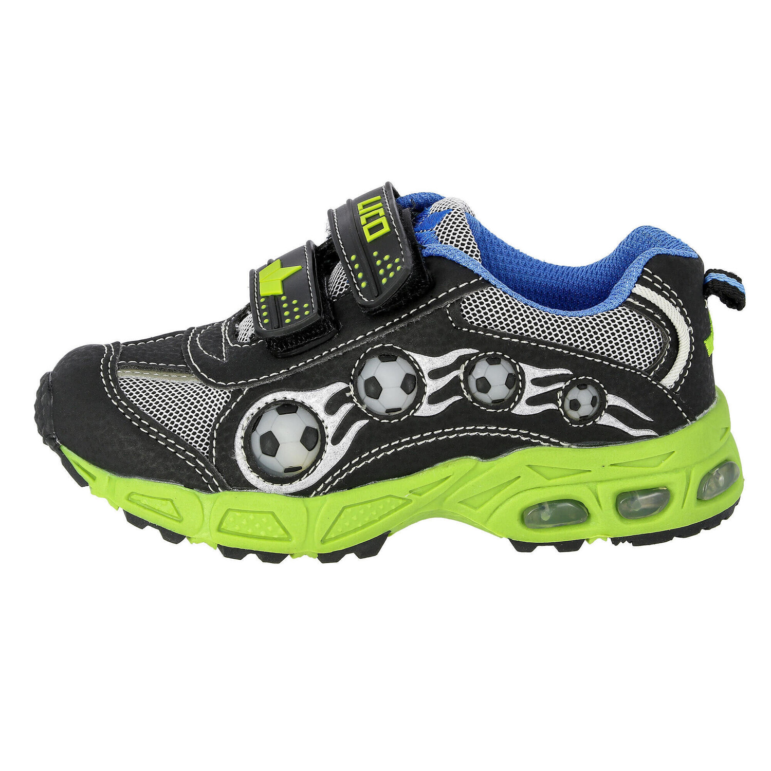 Кроссовки на липучках, черные мальчики, светящиеся Кроссовки Adrian V Blinky LICO, черный
Кроссовки на липучках, черные мальчики, светящиеся Кроссовки Adrian V Blinky LICO, черный