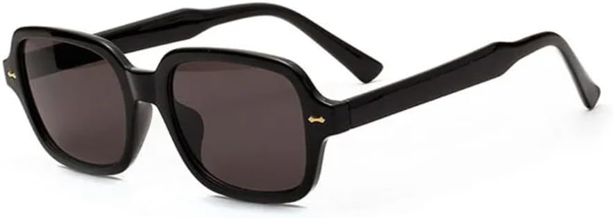 Женские солнцезащитные очки в стиле ретро, прямоугольные, модный дизайн, прозрачные линзы, очки для мужчин, солнцезащитные очки с защитой от УФ-излучения UV400 UUPTTPL, Black Grey
Женские солнцезащитные очки в стиле ретро, прямоугольные, модный дизайн, прозрачные линзы, очки для мужчин, солнцезащитные очки с защитой от УФ-излучения UV400 UUPTTPL, Black Grey