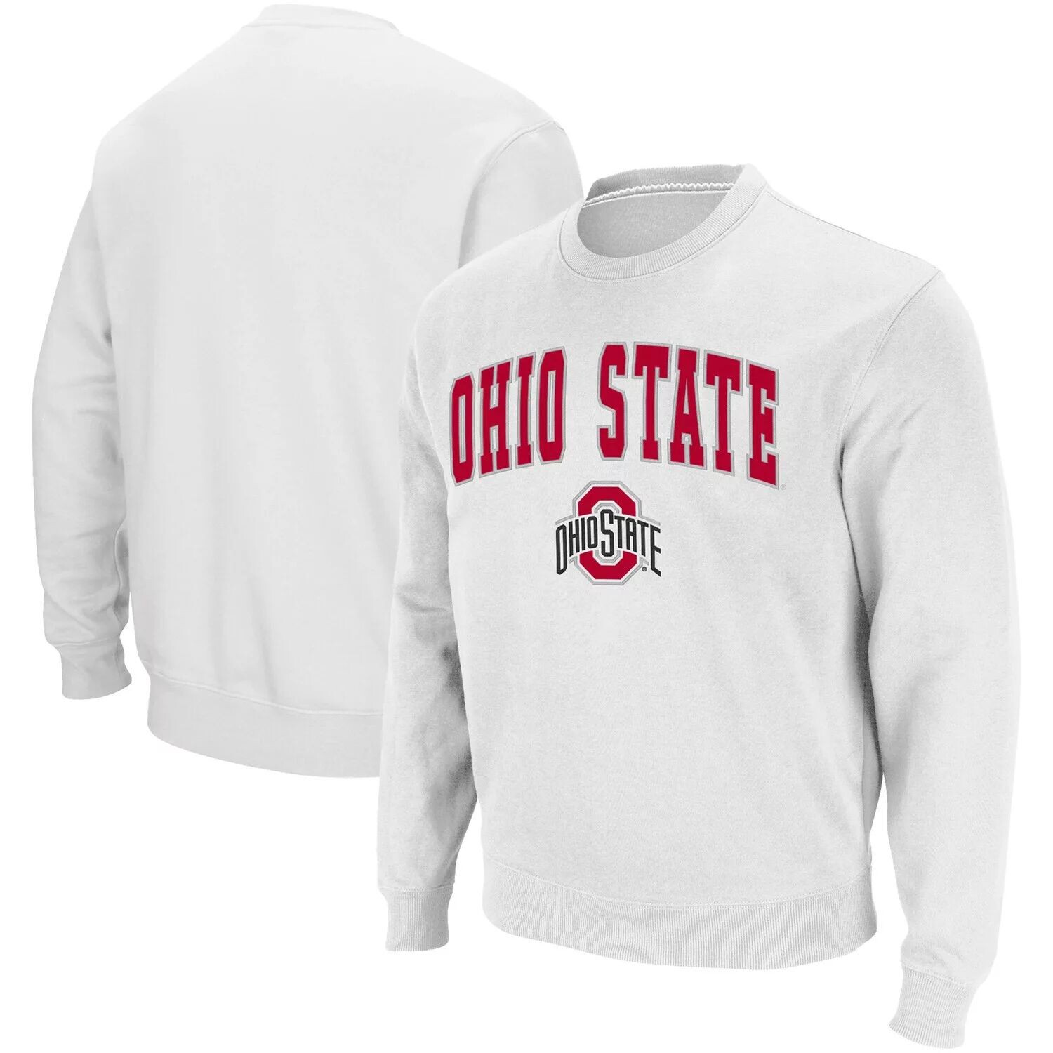 Мужской белый твиловый пуловер с капюшоном Ohio State Buckeyes Team Arch & Logo Tackle Colosseum
Мужской белый твиловый пуловер с капюшоном Ohio State Buckeyes Team Arch & Logo Tackle Colosseum