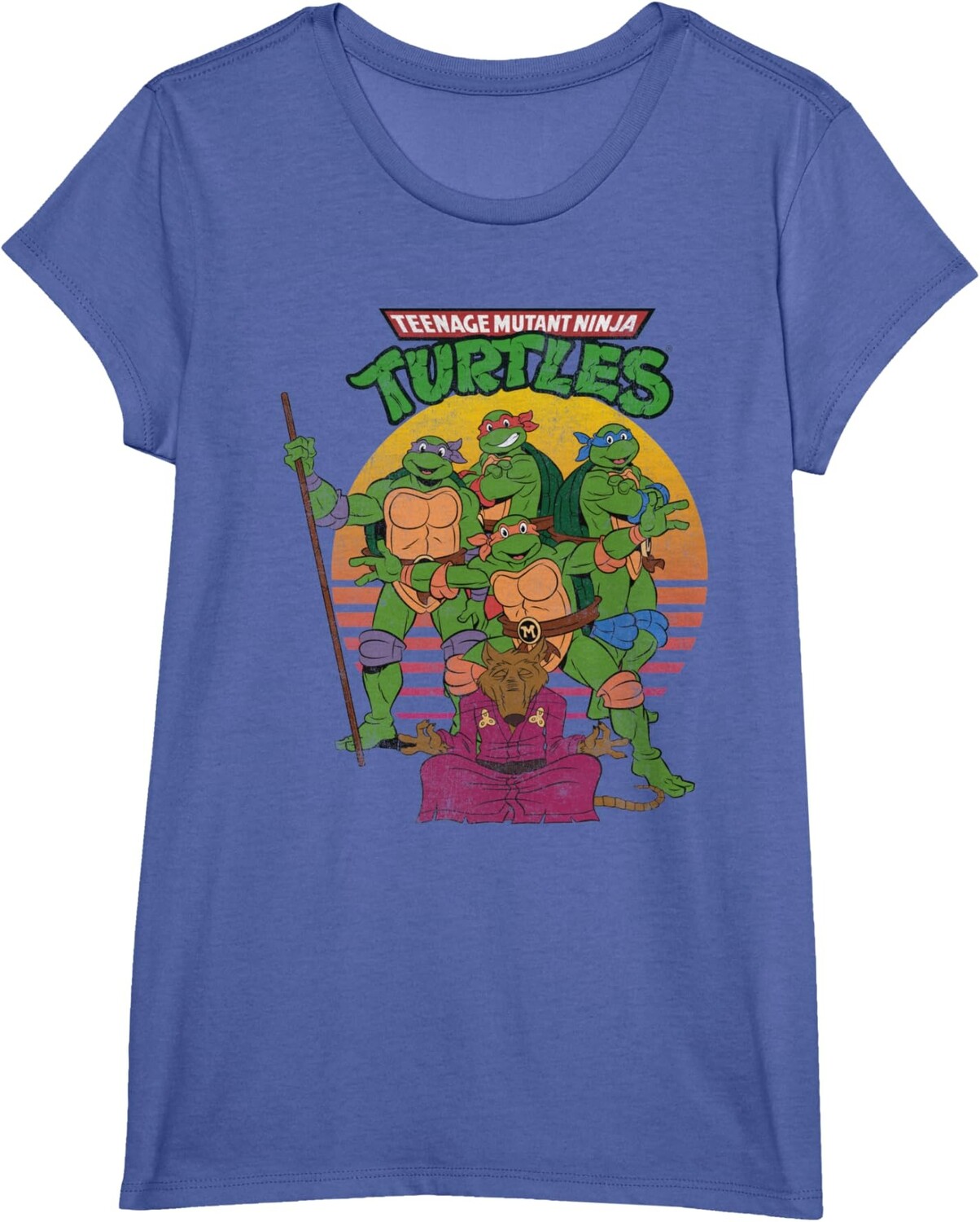 Детская футболка для девочек Teenage Mutant Ninja Turtles Retro Sun Group, ярко-голубой вереск
Детская футболка для девочек Teenage Mutant Ninja Turtles Retro Sun Group, ярко-голубой вереск