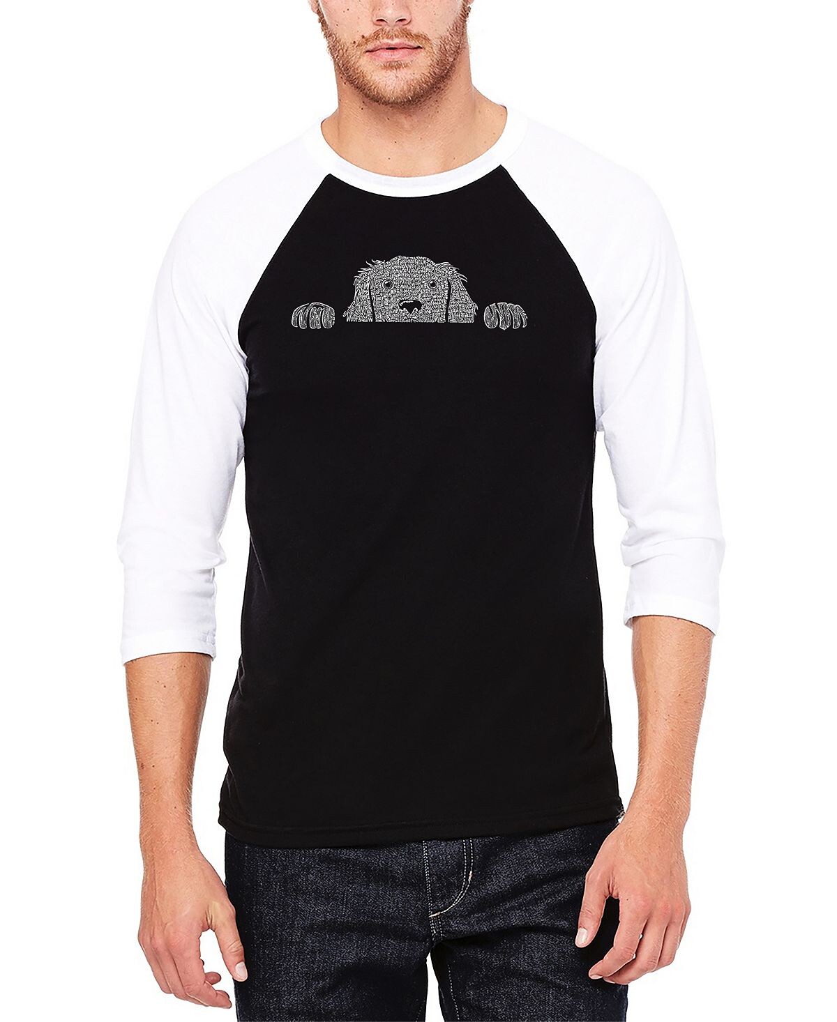 Мужская бейсбольная футболка реглан с рукавом 3/4 peeking dog word art футболка LA Pop Art, черно-белый, Черный, Мужская бейсбольная футболка реглан с рукавом 3/4 peeking dog word art футболка LA Pop Art, черно-белый
Мужская бейсбольная футболка реглан с рукавом 3/4 peeking dog word art футболка LA Pop Art, черно-белый, Черный, Мужская бейсбольная футболка реглан с рукавом 3/4 peeking dog word art футболка LA Pop Art, черно-белый