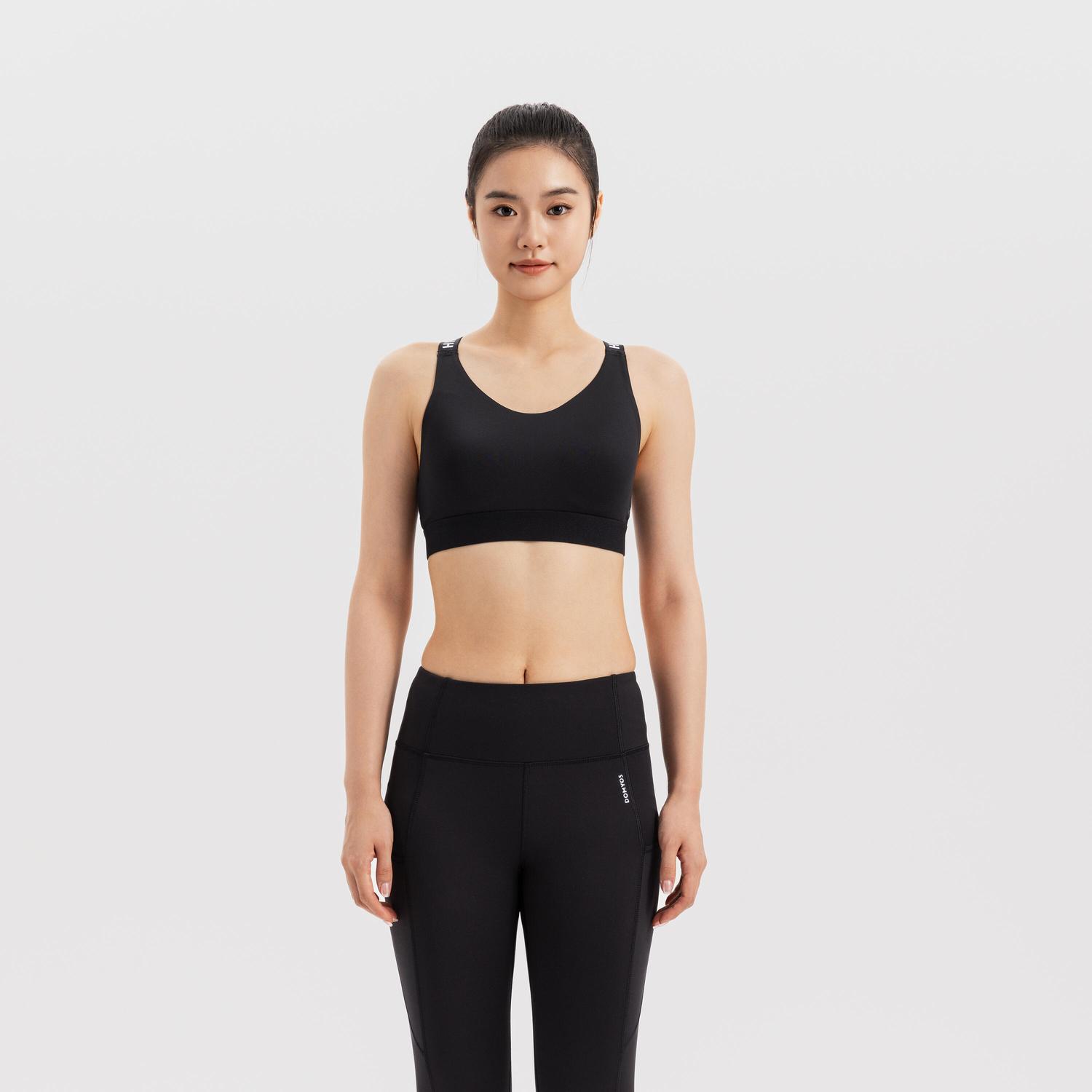 Женское спортивное бельё высокой поддержки с перекрестными лямками Decathlon в цвете дымчатый чёрный
Женское спортивное бельё высокой поддержки с перекрестными лямками Decathlon в цвете дымчатый чёрный