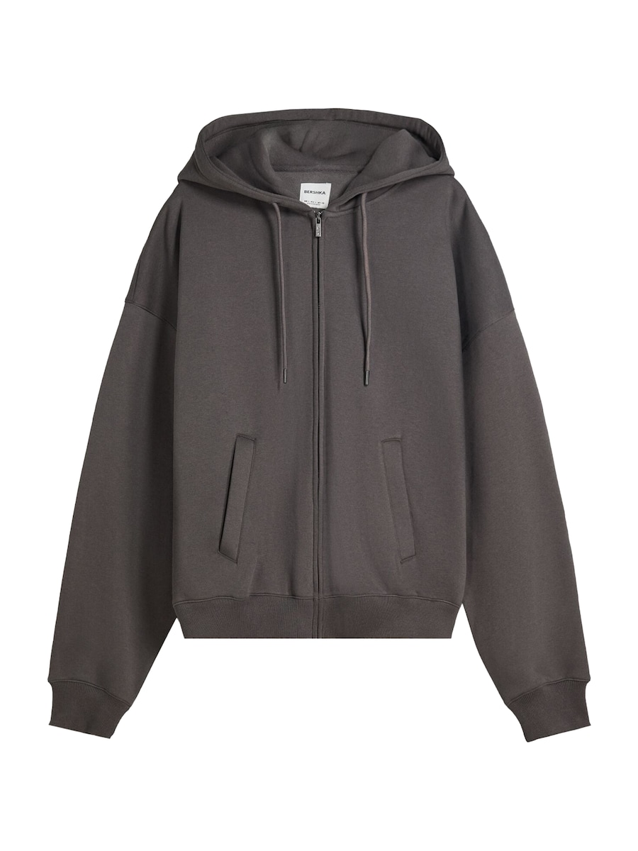 Толстовка с капюшоном на молнии Bershka, Muddy Colored
Толстовка с капюшоном на молнии Bershka, Muddy Colored