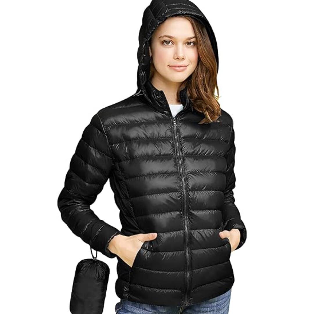 Легкий пуховик с капюшоном Made By Johnny, черный
Легкий пуховик с капюшоном Made By Johnny, черный