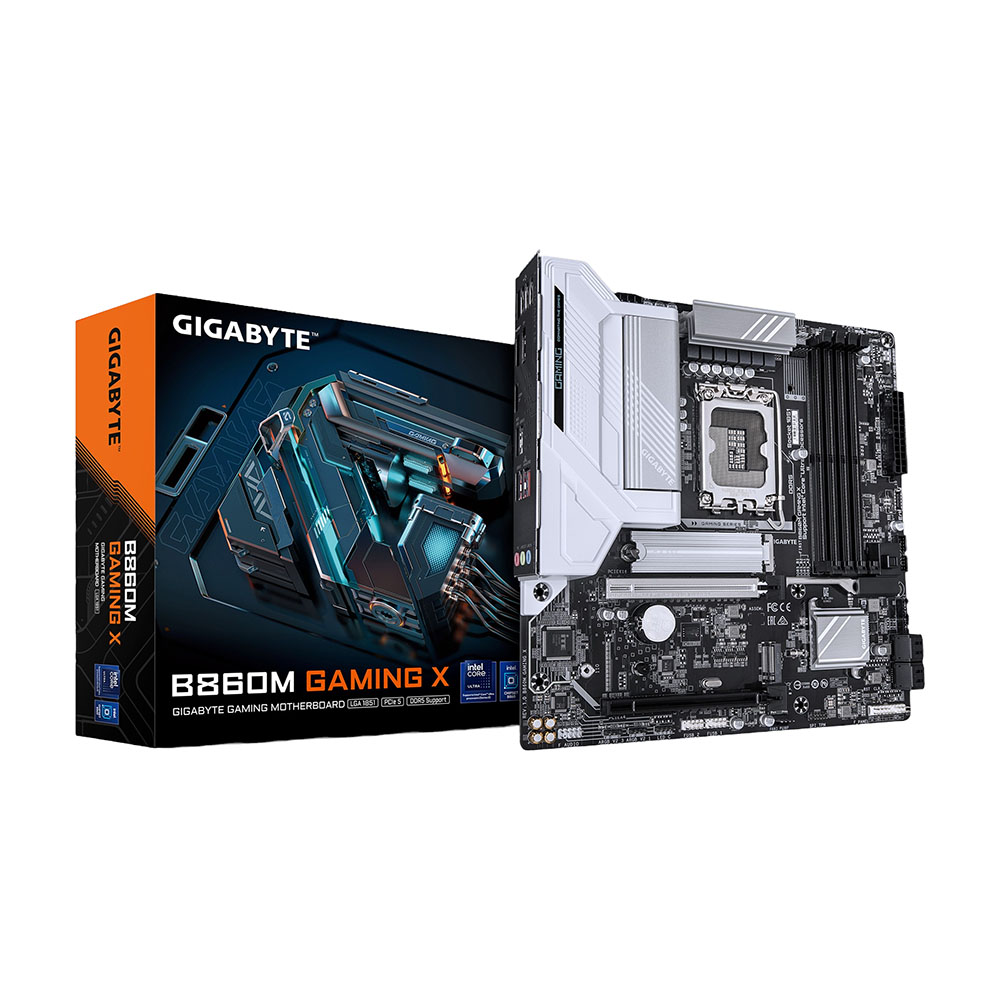 Материнская плата Gigabyte B860M Gaming X, LGA1851, DDR5
Материнская плата Gigabyte B860M Gaming X, LGA1851, DDR5