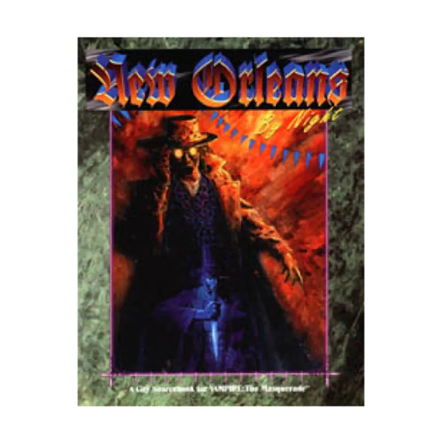 New Orleans by Night, Vampire - The Masquerade - City Books & Miscellaneous, мягкая обложка
New Orleans by Night, Vampire - The Masquerade - City Books & Miscellaneous, мягкая обложка