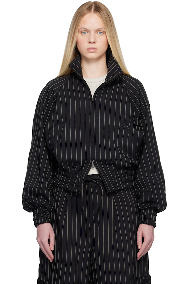 Блузон в спортивную полоску в тонкую полоску Y-3, черный
Блузон в спортивную полоску в тонкую полоску Y-3, черный