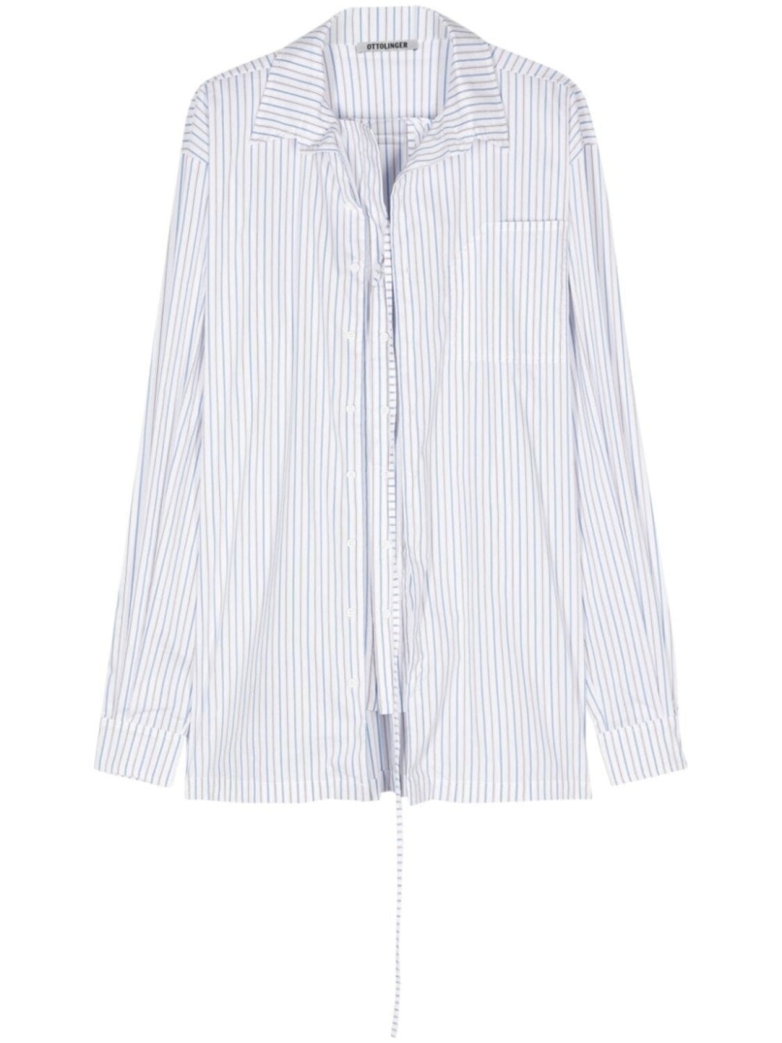 Рубашка в фактурную полоску Ottolinger, белый
Рубашка в фактурную полоску Ottolinger, белый