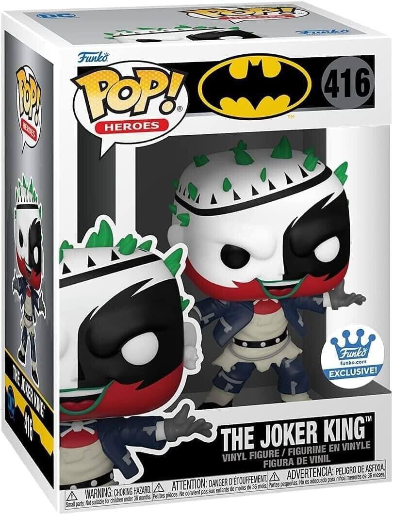 Фигурка Funko POP! Heroes #416 - Batman The Joker King Exclusive
Фигурка Funko POP! Heroes #416 - Batman The Joker King Exclusive