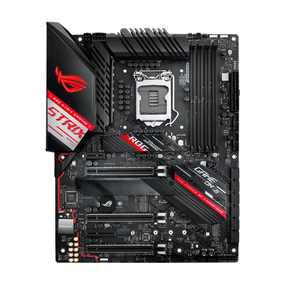 Материнская плата ASUS ROG STRIX Z490-H GAMING, LGA1200, DDR4
Материнская плата ASUS ROG STRIX Z490-H GAMING, LGA1200, DDR4