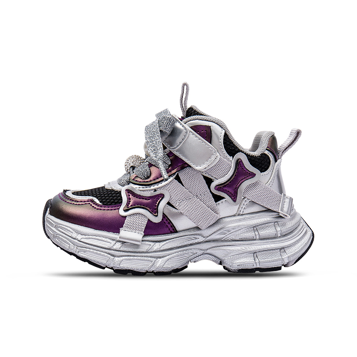 Детские противоскользящие антиударные повседневные кроссовки Kids' ASK, фиолетовый
Детские противоскользящие антиударные повседневные кроссовки Kids' ASK, фиолетовый