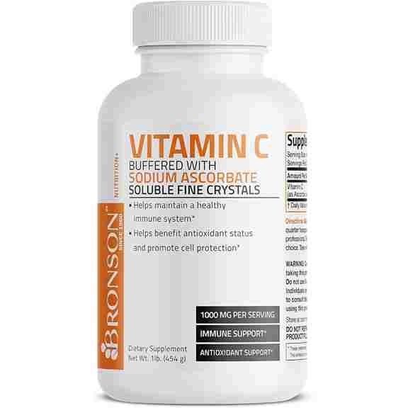 Витамин С некислотный забуференный Bronson Buffered Vitamin C Ascorbic Acid Crystals 1000 мг, 454 г
Витамин С некислотный забуференный Bronson Buffered Vitamin C Ascorbic Acid Crystals 1000 мг, 454 г