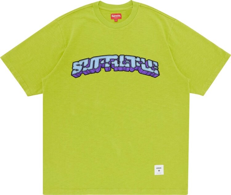 Футболка Supreme Block Arc Short-Sleeve Top 'Lime', зеленый 
Футболка Supreme Block Arc Short-Sleeve Top 'Lime', зеленый
