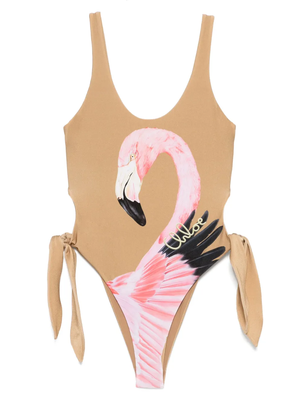 Купальник с вырезами Chloé, коричневый
Купальник с вырезами Chloé, коричневый