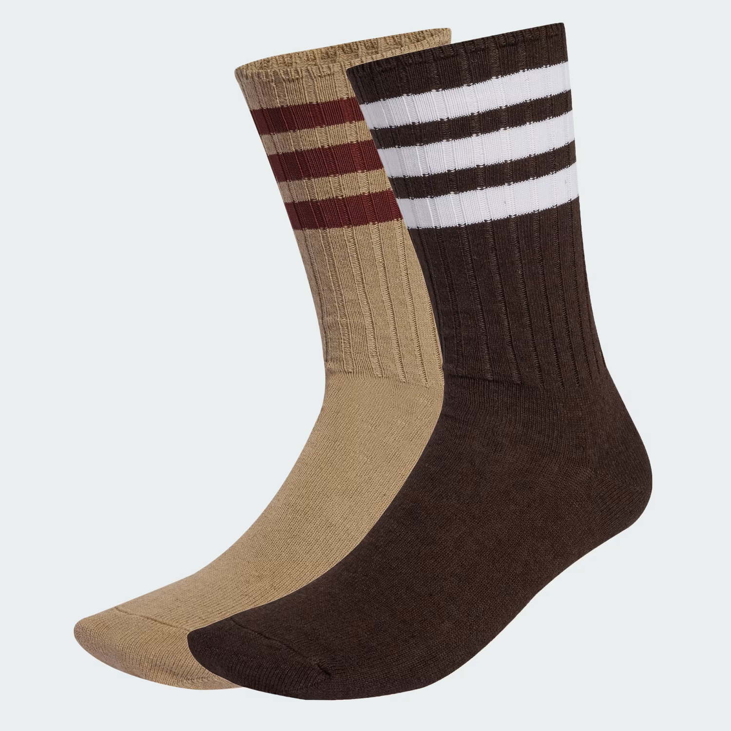 Носки Adidas Originals Ribbed Crew Socks 2 Pairs, хаки/темно-коричневый
Носки Adidas Originals Ribbed Crew Socks 2 Pairs, хаки/темно-коричневый