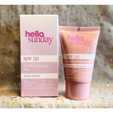 Hello Sunday LSF 50 The Illuminating One Glow Primer, 50 мл/1,7 унции, полноразмерный, новый в коробке
Hello Sunday LSF 50 The Illuminating One Glow Primer, 50 мл/1,7 унции, полноразмерный, новый в коробке